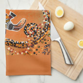 プラタパスアート キッチンタオル (四つ折り)