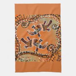 プラタパスアート キッチンタオル