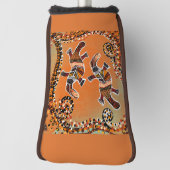 プラタパスアート ゴルフヘッドカバー (回転90)