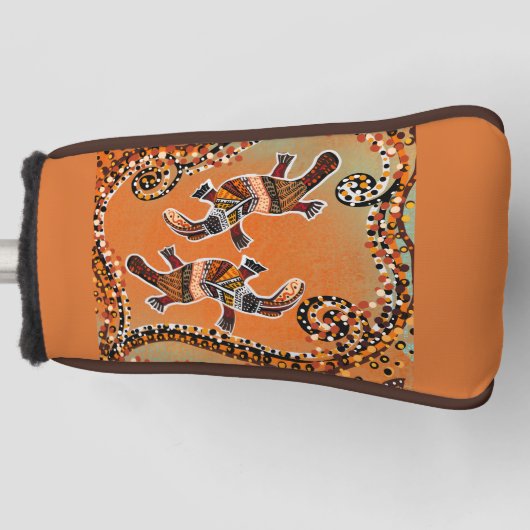 プラタパスアート ゴルフヘッドカバー (正面)