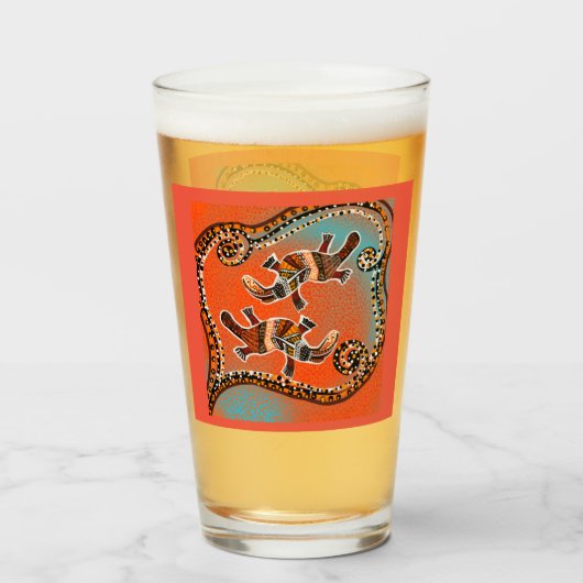 プラタパスアート タンブラーグラス (ドリンク正面)