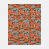 プラタパスアート フリースブランケット (正面)