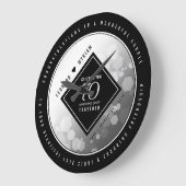 プラチエレガントナ70結婚周年 ラージ壁時計 (傾斜)