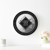 プラチエレガントナ70結婚周年 ラージ壁時計 (ホーム)