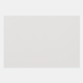 プラチナカ無地のラー ラッピングペーパーシート (正面)