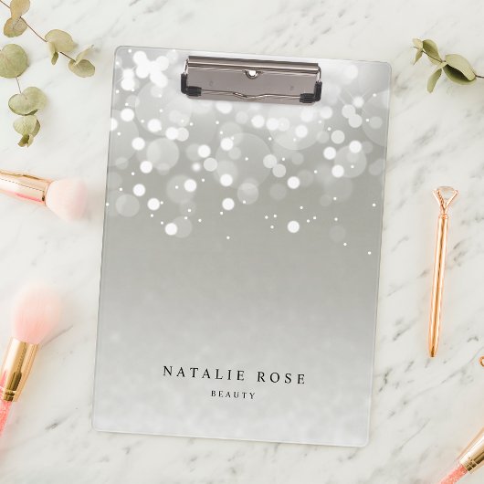 プラチナグローパーソナライズされた クリップボード