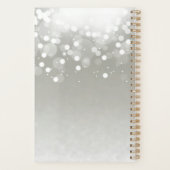 プラチナグローパーソナライズされた プランナー手帳 (裏面)