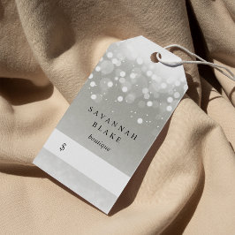 プラチナグロープライスラベル ギフトタグ