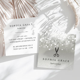 プラチナグローヘアスタイリスト スクエア名刺