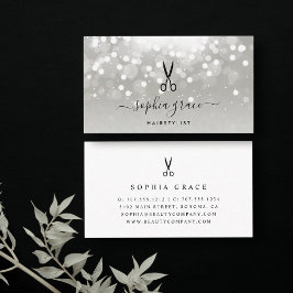 プラチナグローヘアスタイリスト 名刺