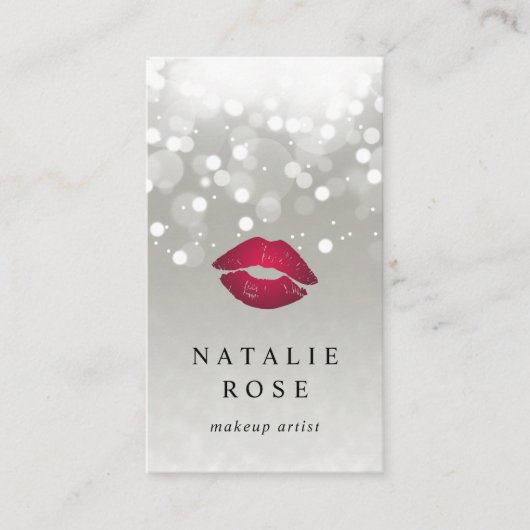 プラチナグロー | Lips 名刺 (正面)