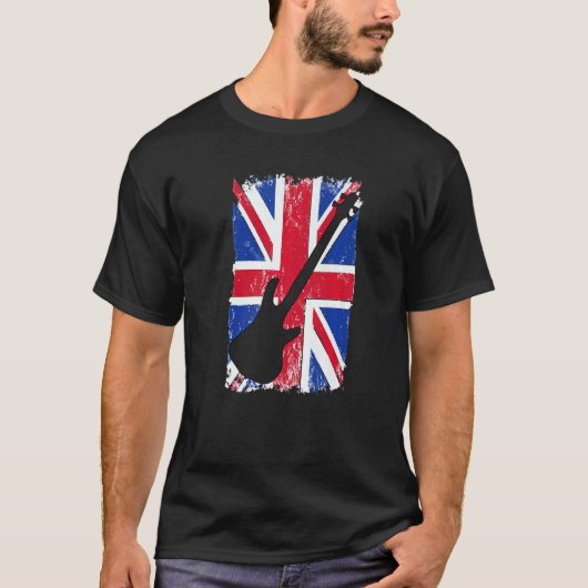 プラチナジュビリーイギリス国旗のユニオンジャックグッドベース Tシャツ (正面)