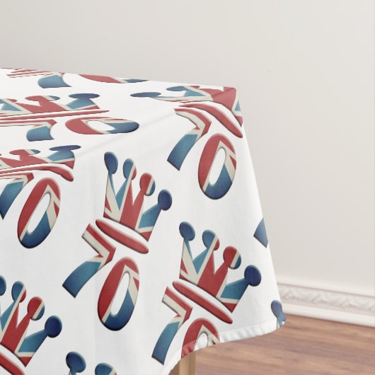 プラチナジュビリークイーンエリザベス70年タブレクロ テーブルクロス (インサイチュ)