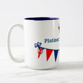 プラチナジュビリー2022二音コーヒーマグ ツートーンマグカップ (左)
