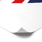 プラチナジュビリー2022/イングランド国旗 ポスター (角)