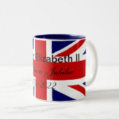 プラチナジュビリー。 ツートーンマグカップ (正面右)