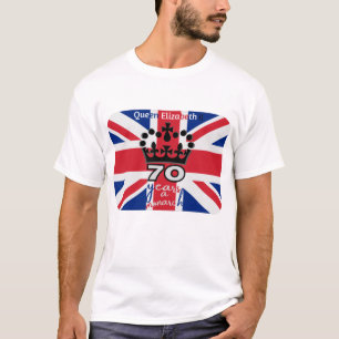 プラチナジュビリー – 70年の（昆虫）オオカバマダラ、モナークTシャツ Tシャツ
