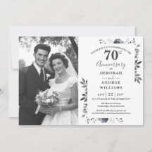 プラチナフローラ結婚70周年記念写真