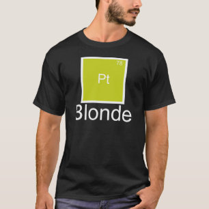 プラチナブロンドエレメントダジャレTシャツ Tシャツ