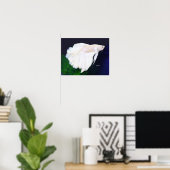 プラチナベッタフィッシュポスター ポスター (ホームオフィス)