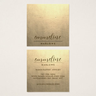 プラチナミニマリストイヤリングジュエリーディスプレイカード