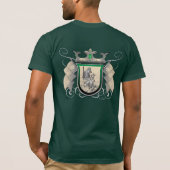 プラチナ王室のなライオンの頂上IV Tシャツ (裏面)