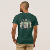 プラチナ王室のなライオンの頂上IV Tシャツ (裏面フル)