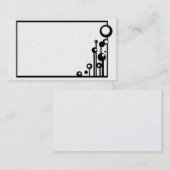 "プラチナ生命"名刺 名刺 (正面/裏面)