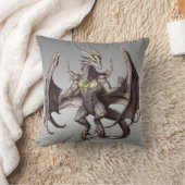 プラチナ皇族の枕 クッション (ブランケット)