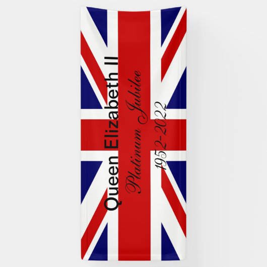 プラチナ700年。 横断幕 (縦)