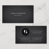 プラチナ 名刺 (正面/裏面)