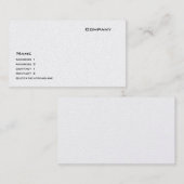 プラチナ 名刺 (正面/裏面)