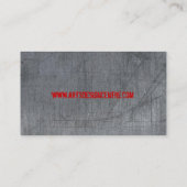 プラチナ 名刺 (裏面)