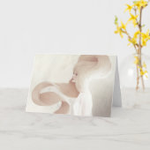 「プラチナ」挨拶状 カード (黄色い花)