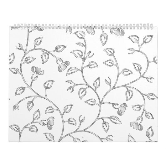 プラチナ、雪のドリフト、星ダスト装飾デザイン。 カレンダー (カバー)