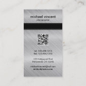 プラチナPhotograrpherの名刺 名刺 (裏面)