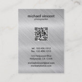 プラチナPhotograrpherの名刺 名刺 (裏面)