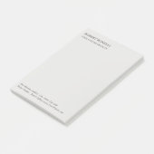 プラチユニークモダンナムグレイスタイリッシュミニマル ポストイット (アングル)