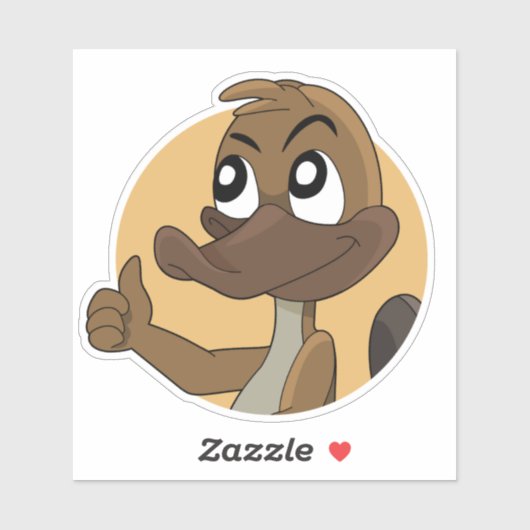 プラチ与えプスの親指を上カスタムげるビニールのシール シール (シート)