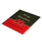 プラッエレガントドと宝石で飾られた弓(名前) タイル (側面)