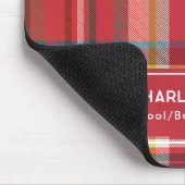 プラッカラフルドクラシックレパーソナライズされたッド マウスパッド (コーナー)