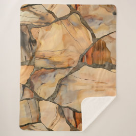 プラッシュカスタマイズ可能シャーパフリーススロー シェルパブランケット