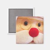 プラッシュサンタクロース磁石 マグネット (正面/裏面)