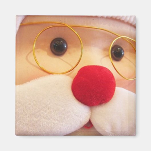 プラッシュサンタクロース磁石 マグネット (正面)