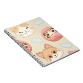 プラッシュ顔バイナターシャ ノートブック (右側)