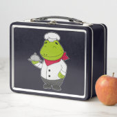 プラッタでカエルを調理師として メタルランチボックス (インサイチュ)