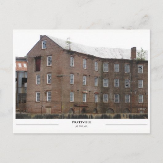 プラットジンファクトリープラットビルアラバマ ポストカード (正面)