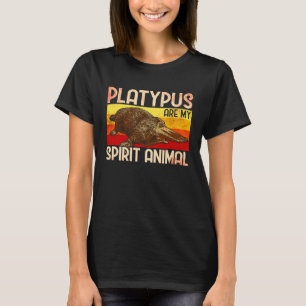 プラットプスオーストラリア動物カラフル1 Tシャツ