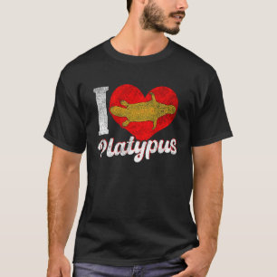 プラットプスラブオーストラリア動物 Tシャツ