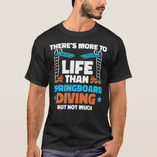 プラットホームダイバー皮肉スプリングボードダイビング2 Tシャツ